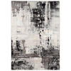 WEBTEPPICH Grace Silber - Silberfarben, Textil (120/170cm) - Kukoon Rugs