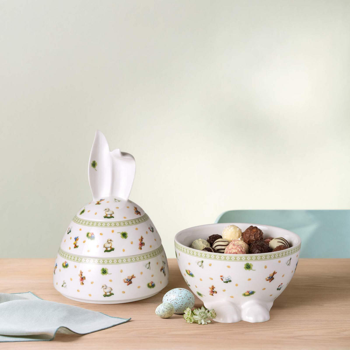 KEKSDOSE "EI" Easter Delight grün 30 cm - Grün, Keramik (16/30/18.2cm) - Villeroy & Boch