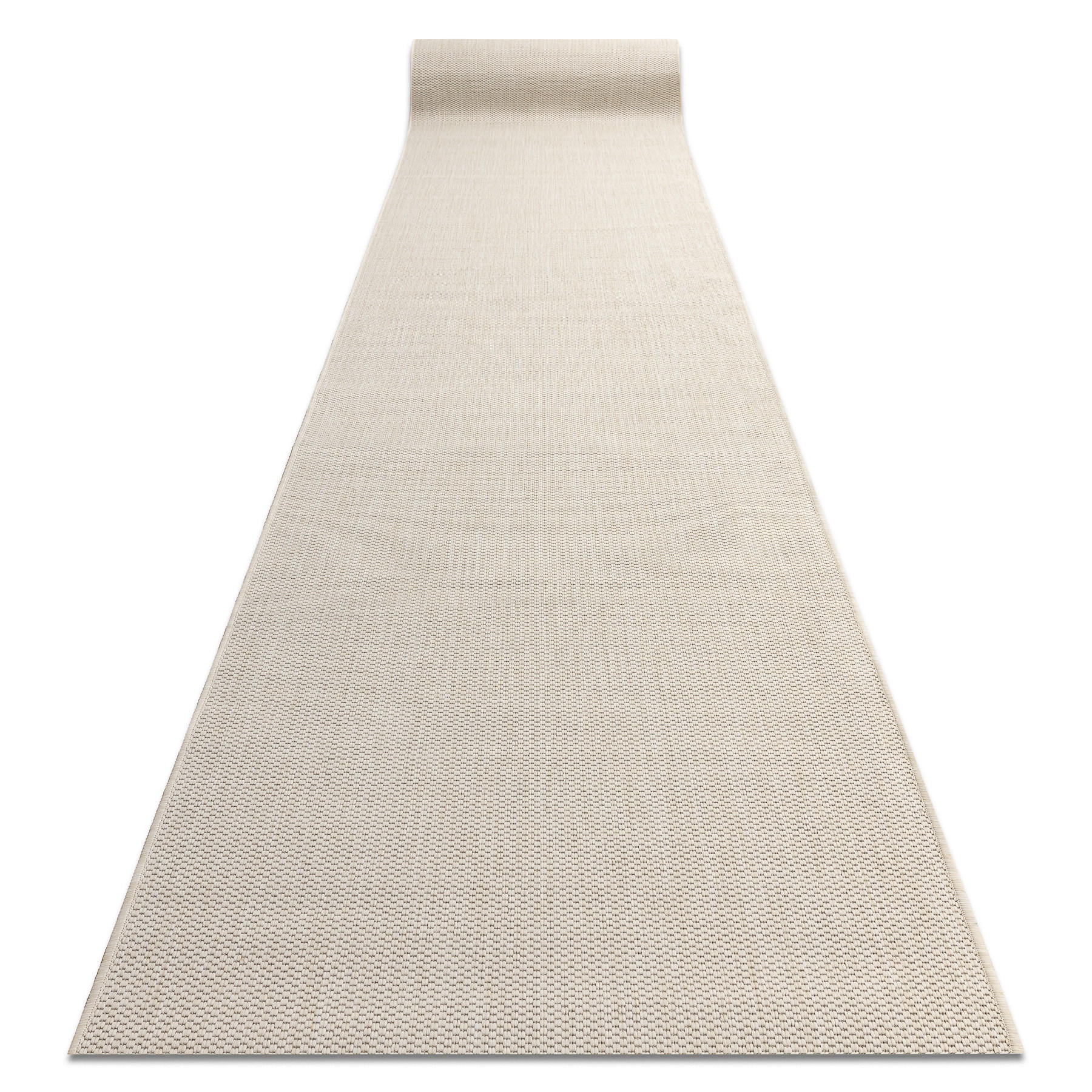 LÄUFER SISAL FLOORLUX 120/100 cm - Creme, Textil (120/100cm) - rugsX