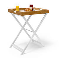 TABLETTTISCH - Multicolor, Holz/Holzwerkstoff (60/40/72cm) - Relaxdays