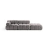 SOFA modular links Bellis aus Boucle hellgrau 4 Sitzplätze - Hellgrau, Textil (282/70/94cm) - Micadoni