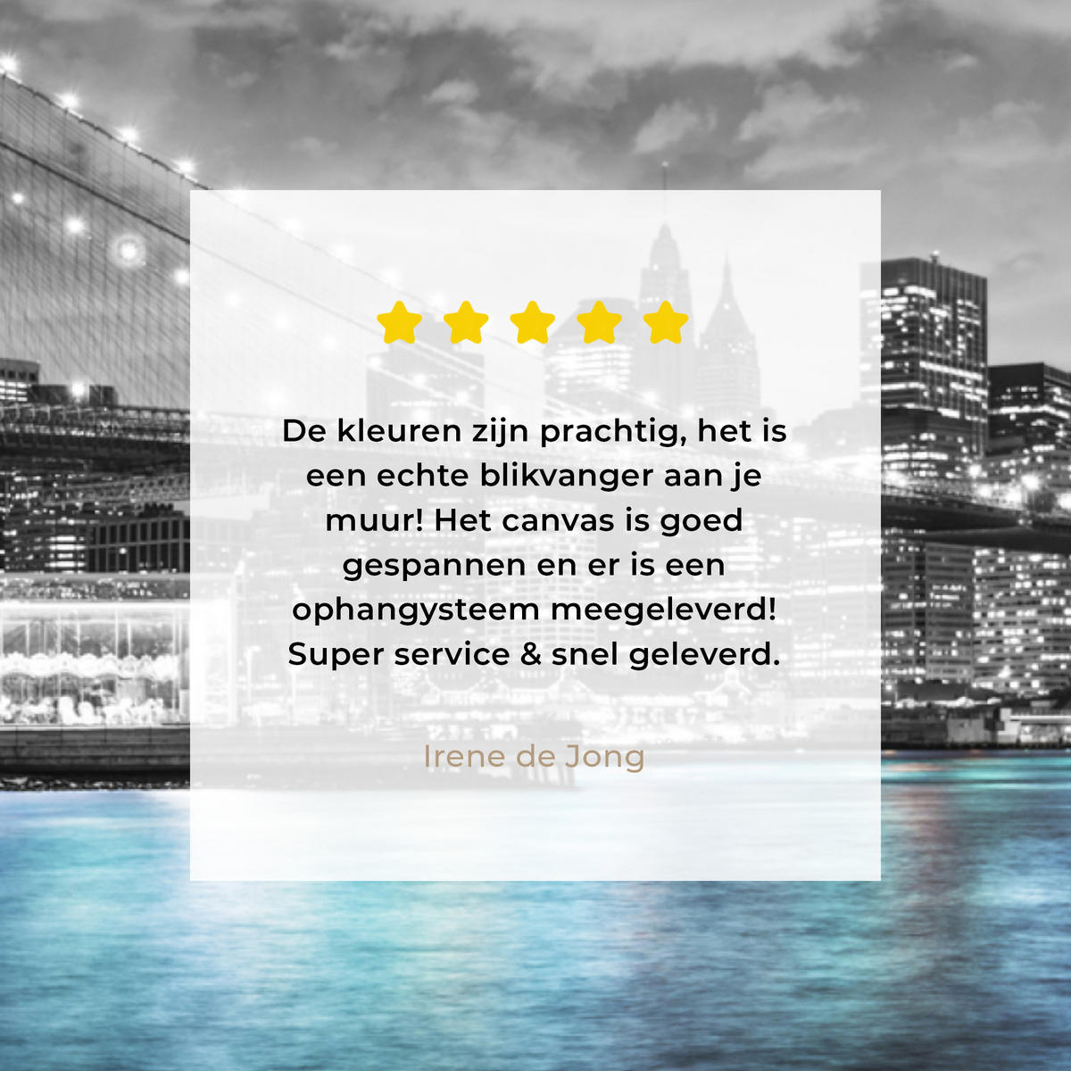 LEINWANDBILD New York - Skyline - Stadt - Blau Wandbild 40x30 cm - Blaugrau, Textil (40/30cm) - MuchoWow