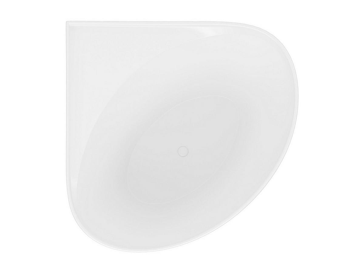 BADEWANNE (Standard) - 1 -Sitzer - Acryl - weiß - MARTA - Weiß, Kunststoff (100/58/100cm) - Vente-Unique
