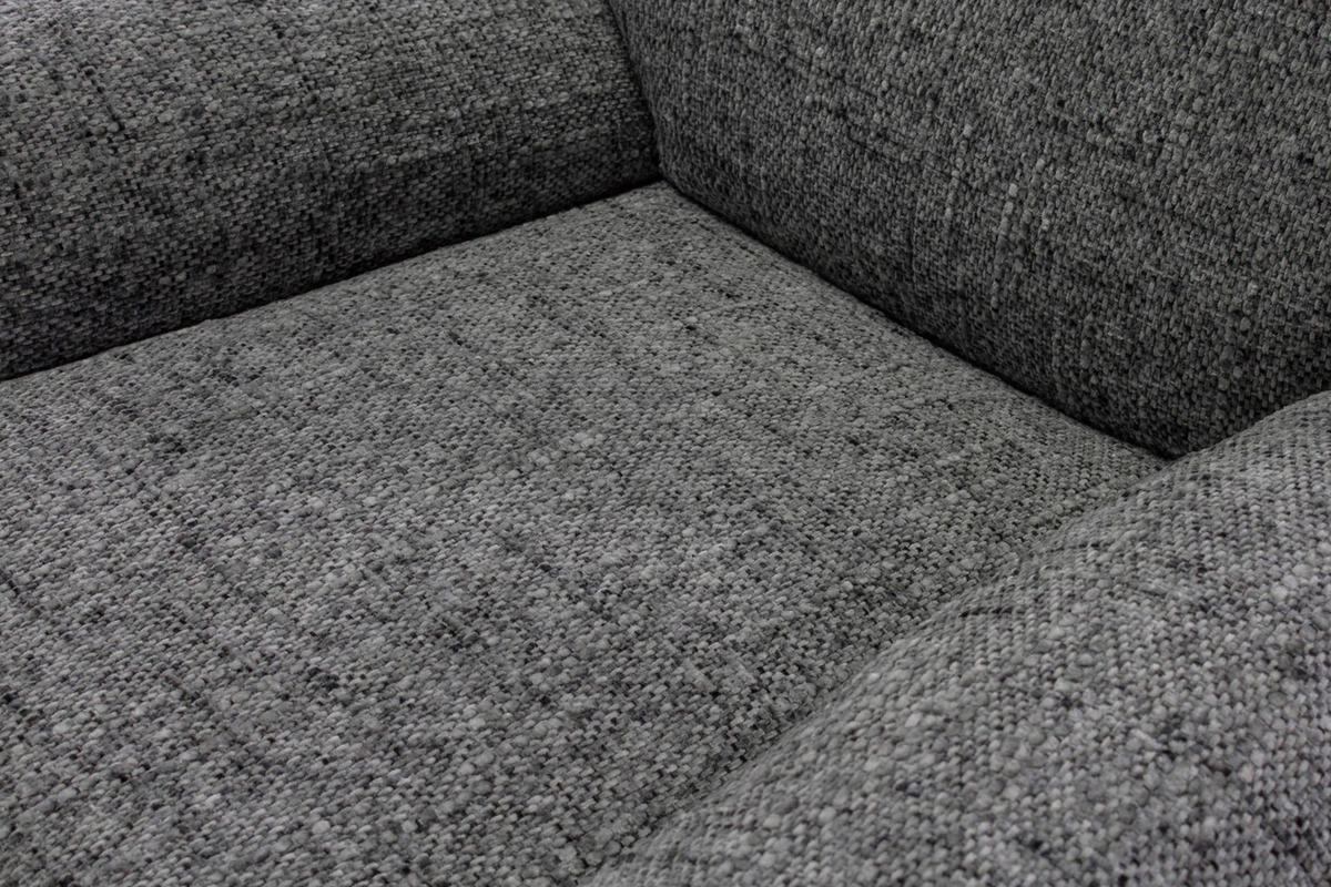 DREHSESSEL Genua, Webstoff, Grau - Grau, Textil (93/99/78cm) - dasmöbelwerk