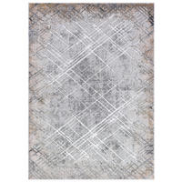 TEPPICH COMO Grau 140/200 cm - Grau, Kunststoff (140/200cm) - Tapiso