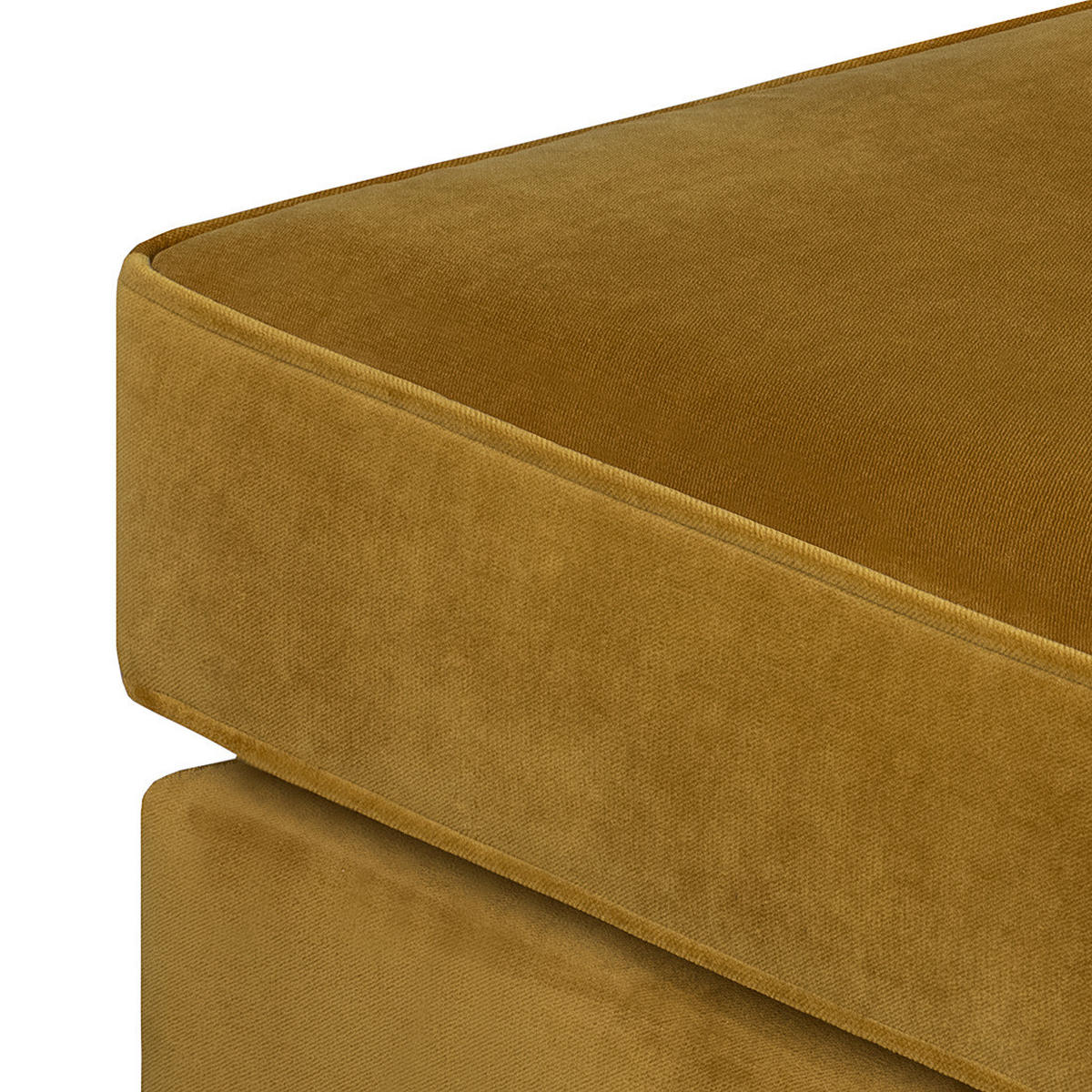 2-SITZER SOFA - Gelb, Textil (180/79/82cm) - home24