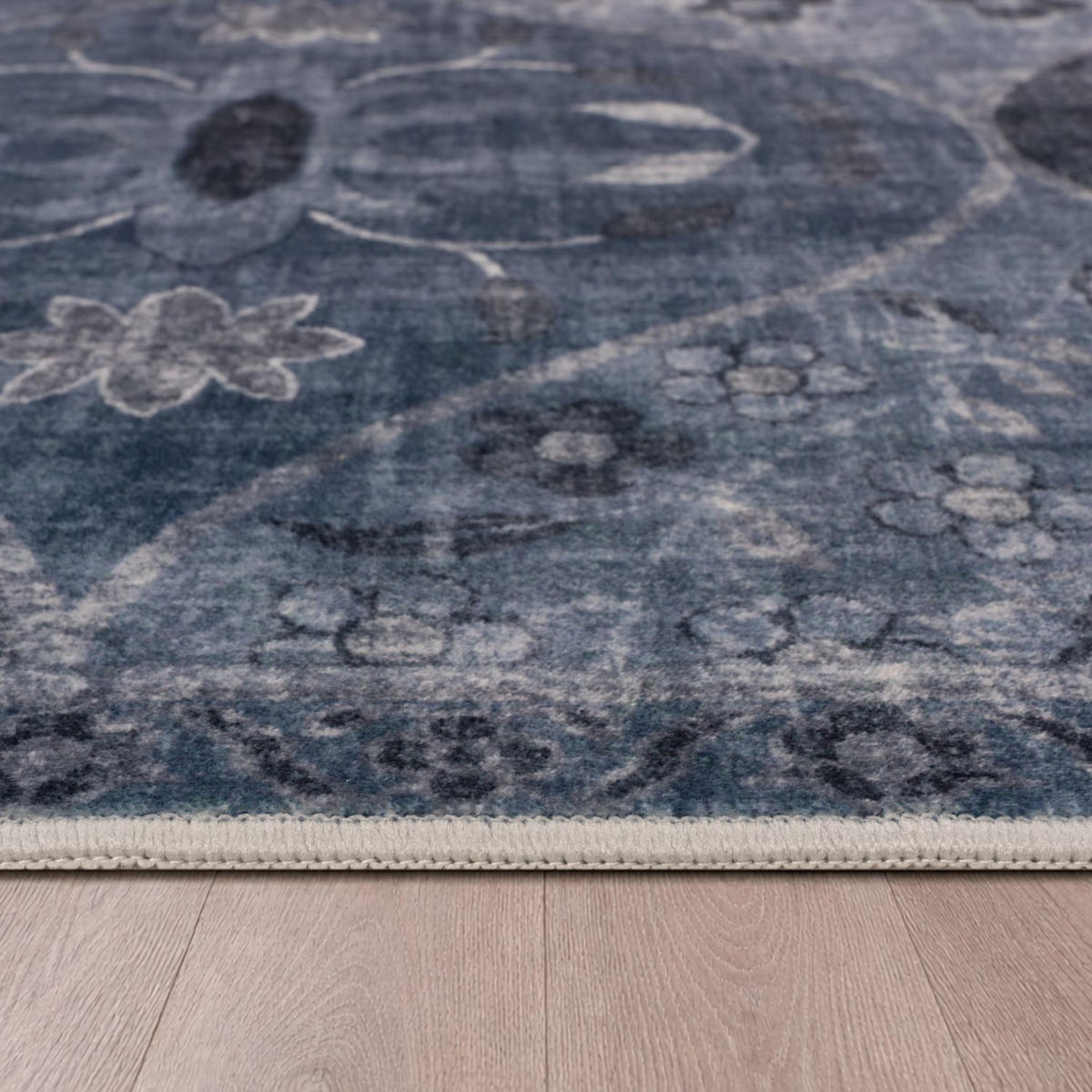 KURZFLORTEPPICH 160/220 cm Semer 421 - Blau, Kunststoff (160/220cm) - Paco Home