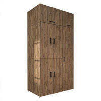 WASCHMASCHINENSCHRANK DORA-I 115cm Breit, 230cm Hoch - Eichefarben, Holzwerkstoff (115/230/73.8cm)