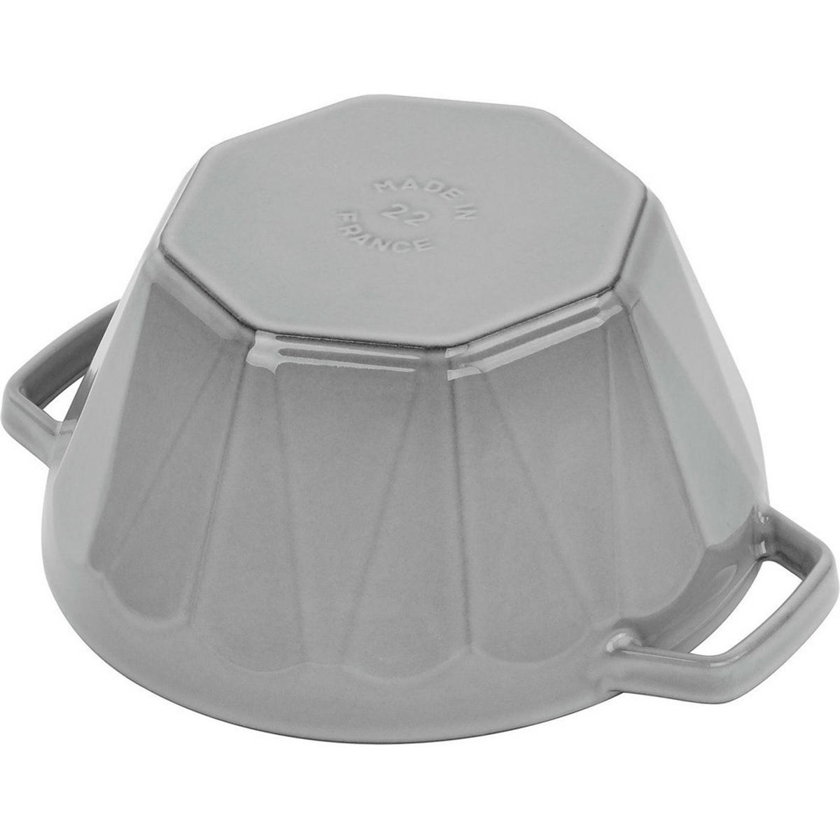 SPECIAL Cocotte Gusseisentopf 2,8 l NPC405083970 - Grau, Metall (22cm) - Staub