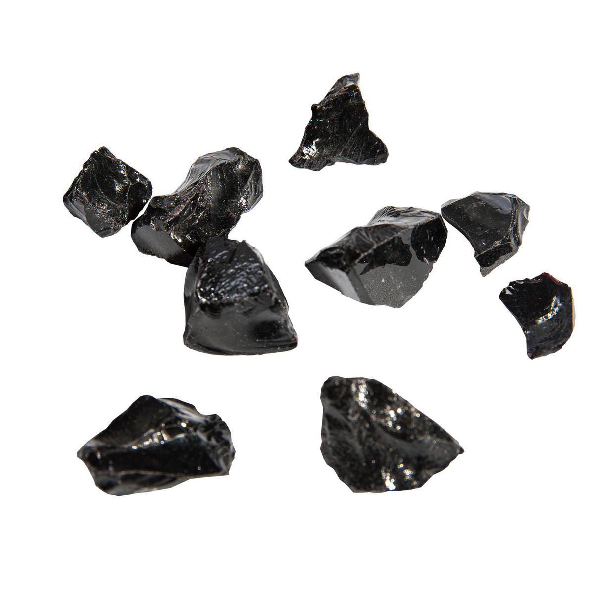 FEUERSTELLENZUBEHÖR Schwarz - Schwarz, Glas (29.8/7.6/7.6cm) - Teamson Home