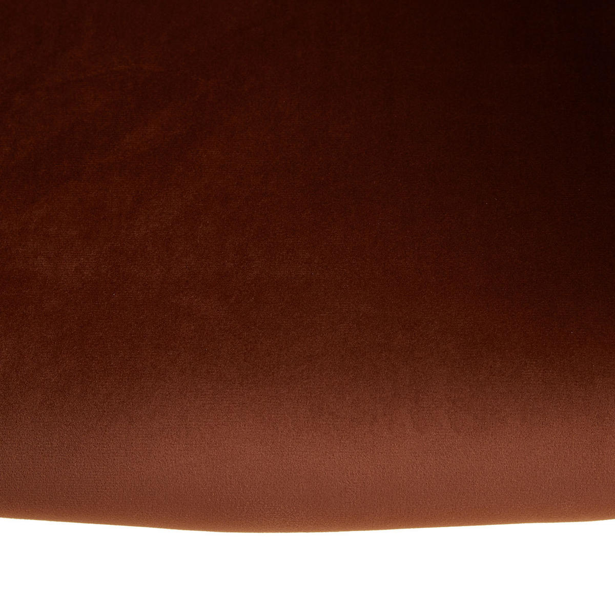 ARMLEHNSTUHL in Stahl Samt Braun - Braun, Textil (59/89/63cm) - Homestyle4u