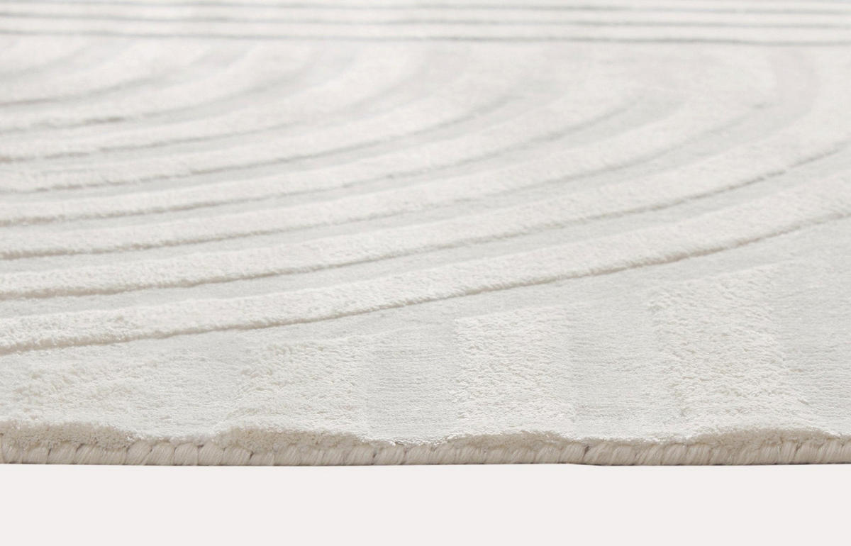 TEPPICHE Viskose Gebrochenes Weiß 230cm - Weiß, Textil (230/160cm) - Sia Home