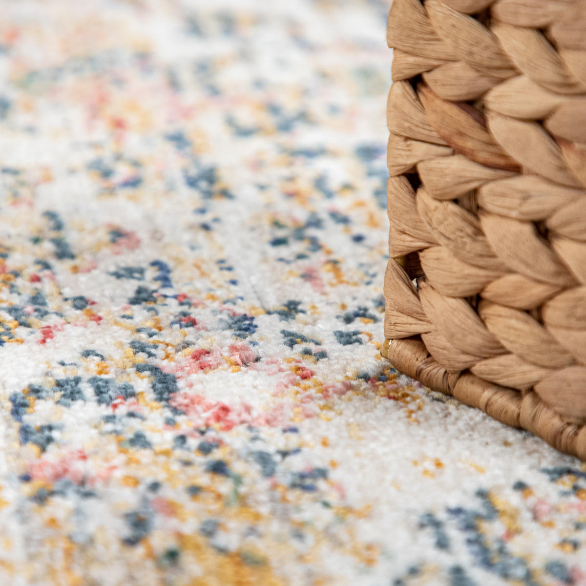 KURZFLORTEPPICH 120/170 cm Herbete 734 - Gelb, Textil (120/170cm) - Paco Home