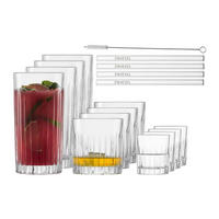 BARGLÄSER SET Stage transparent 17-tlg. - Transparent, Glas - Schott Zwiesel