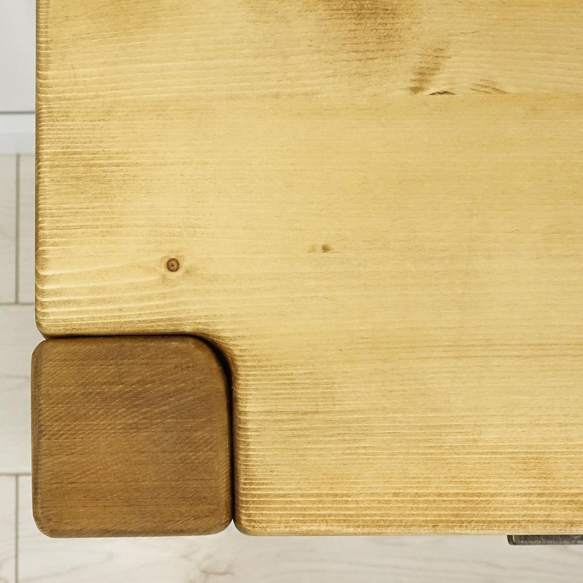 KONSOLENTISCH aus Massivholz Sara - Honig, Holz (35/119/75cm) - Seart