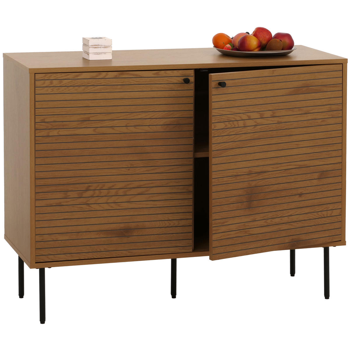SIDEBOARD Braun - Braun, Holz (110/86/40cm) - MCW
