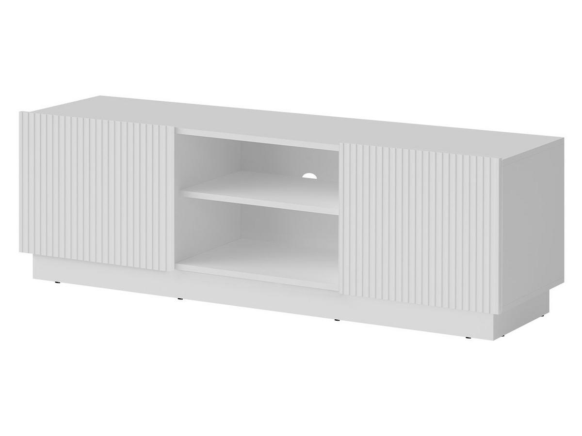 TV-ELEMENT Liverti 150 2D - Schwarz/Weiß, Holzwerkstoff/Kunststoff (150/48/42cm) - MIRJAN24