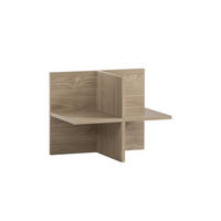 REGALKREUZ Swan 38x48x33 cm Eiche/Weiß - Eichefarben, Holz (48/38/33cm) - PROREGAL