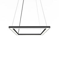 LED-HÄNGELEUCHTE - Schwarz, Metall (40/40/100cm) - Lumicom