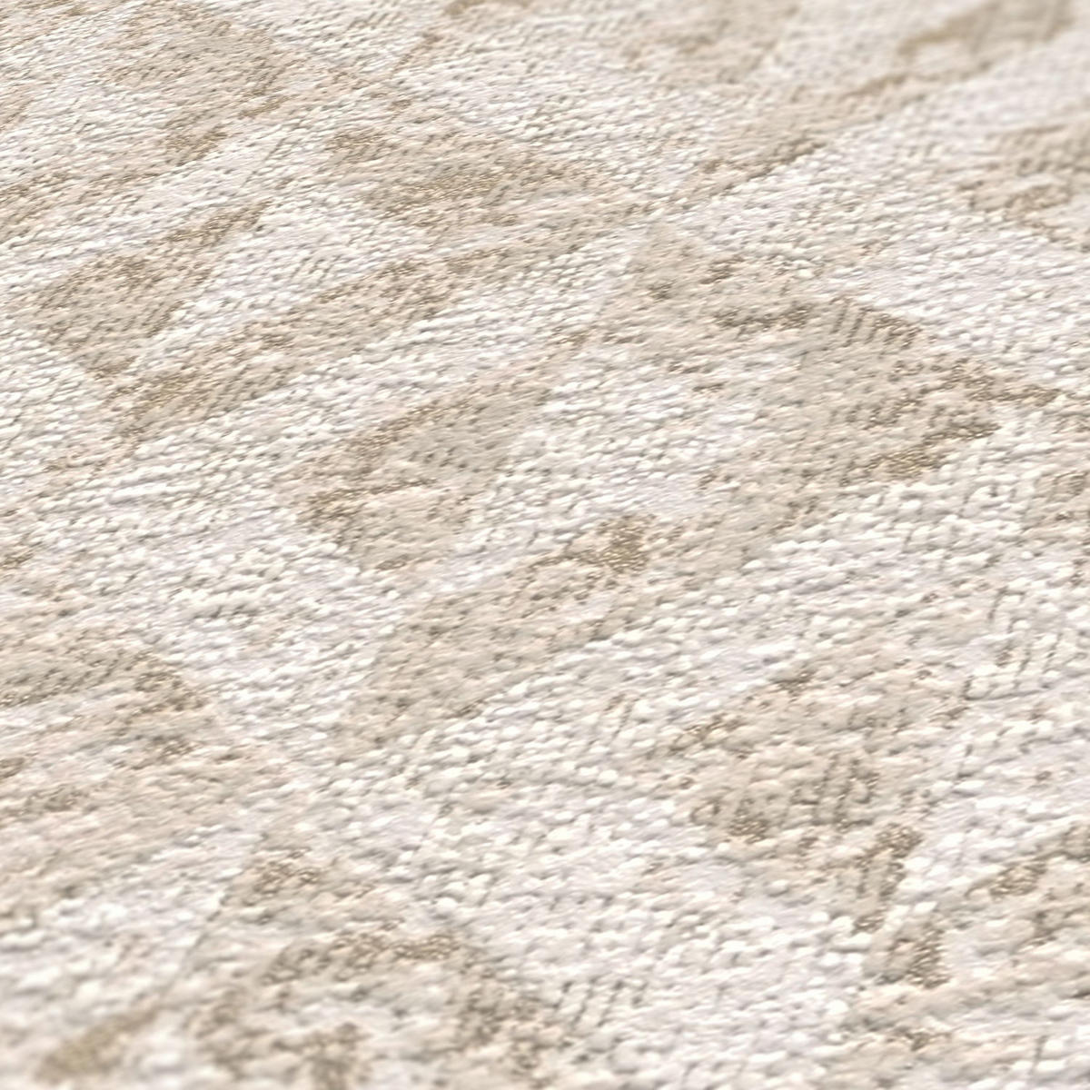 VLIESTAPETE Weiß 53/1005 cm - Weiß, Textil (53/1cm) - KUNSTLOFT