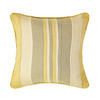KISSENHÜLLE Morocco Stripe 60/60 cm, 100% Baumwolle - Gelb, Textil (60/60cm) - Homescapes