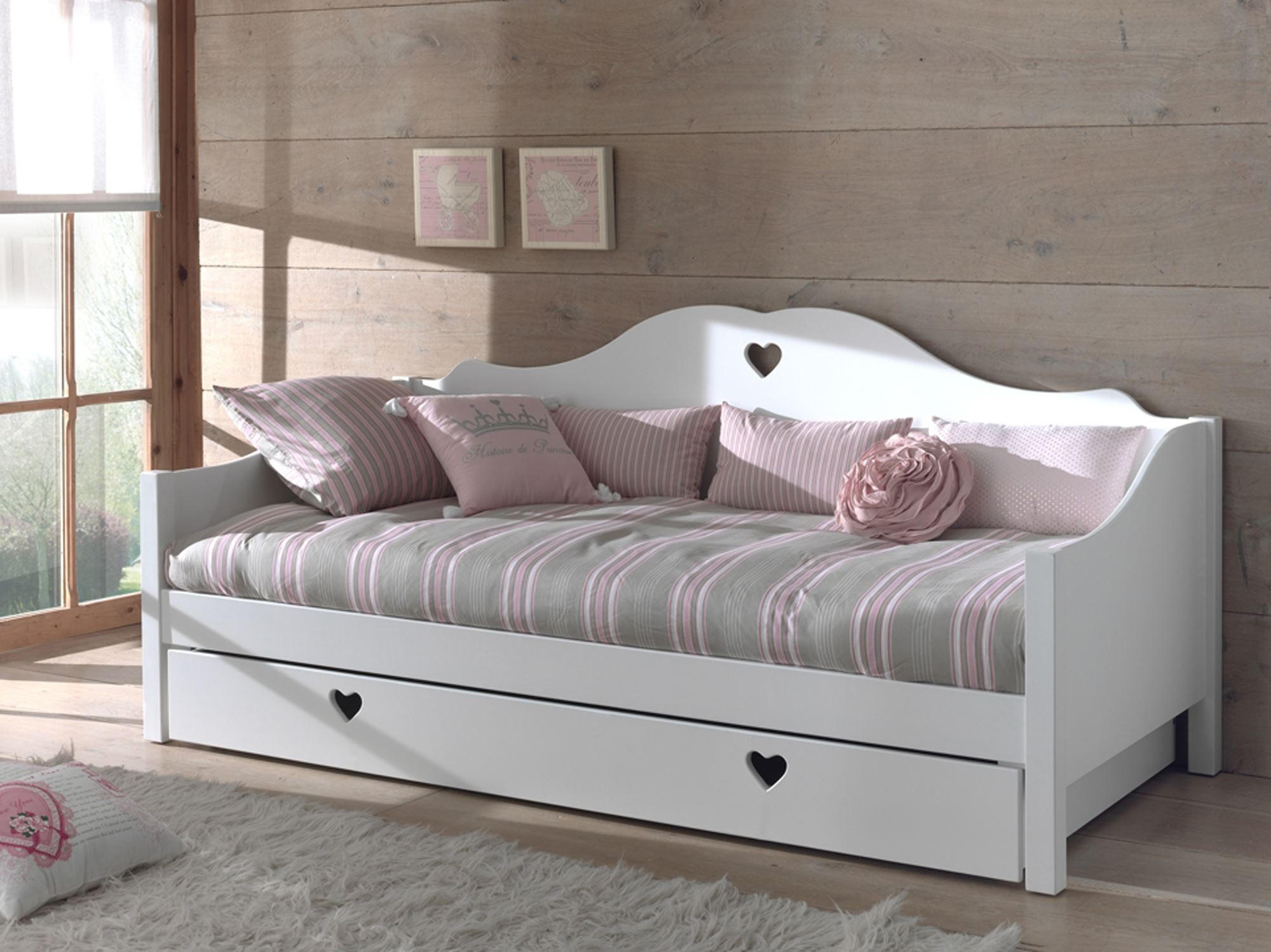 KOJENBETT Kamila 211x95x97 aus MDF in Weiß - Weiß, Holzwerkstoff (90/200cm) - 58aufmkessel