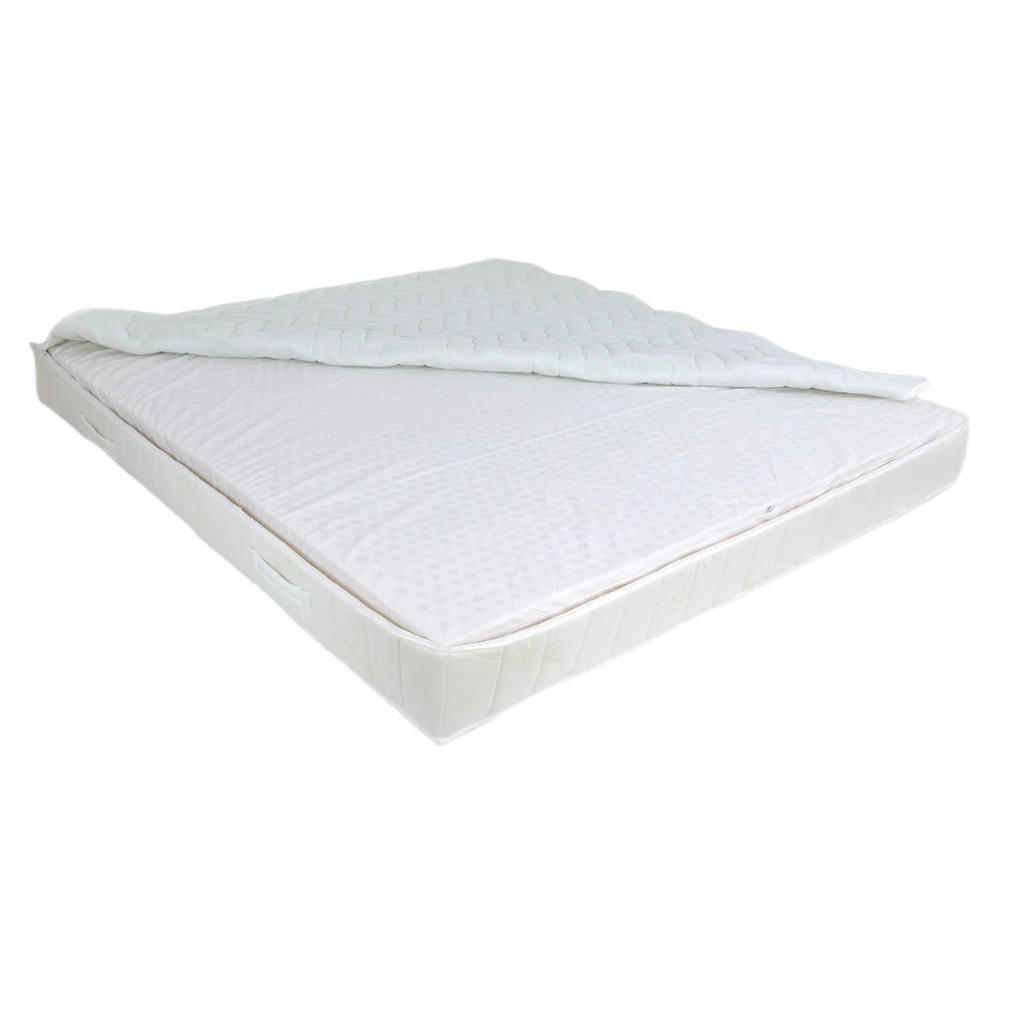 Thumbnail - Letti Moderni Matratze, Weiß, Textil, H3, Füllung: Latex, Rechteckig, 100x200 cm, Oeko-Tex®, Oeko-Tex® Standard 100, Mad...