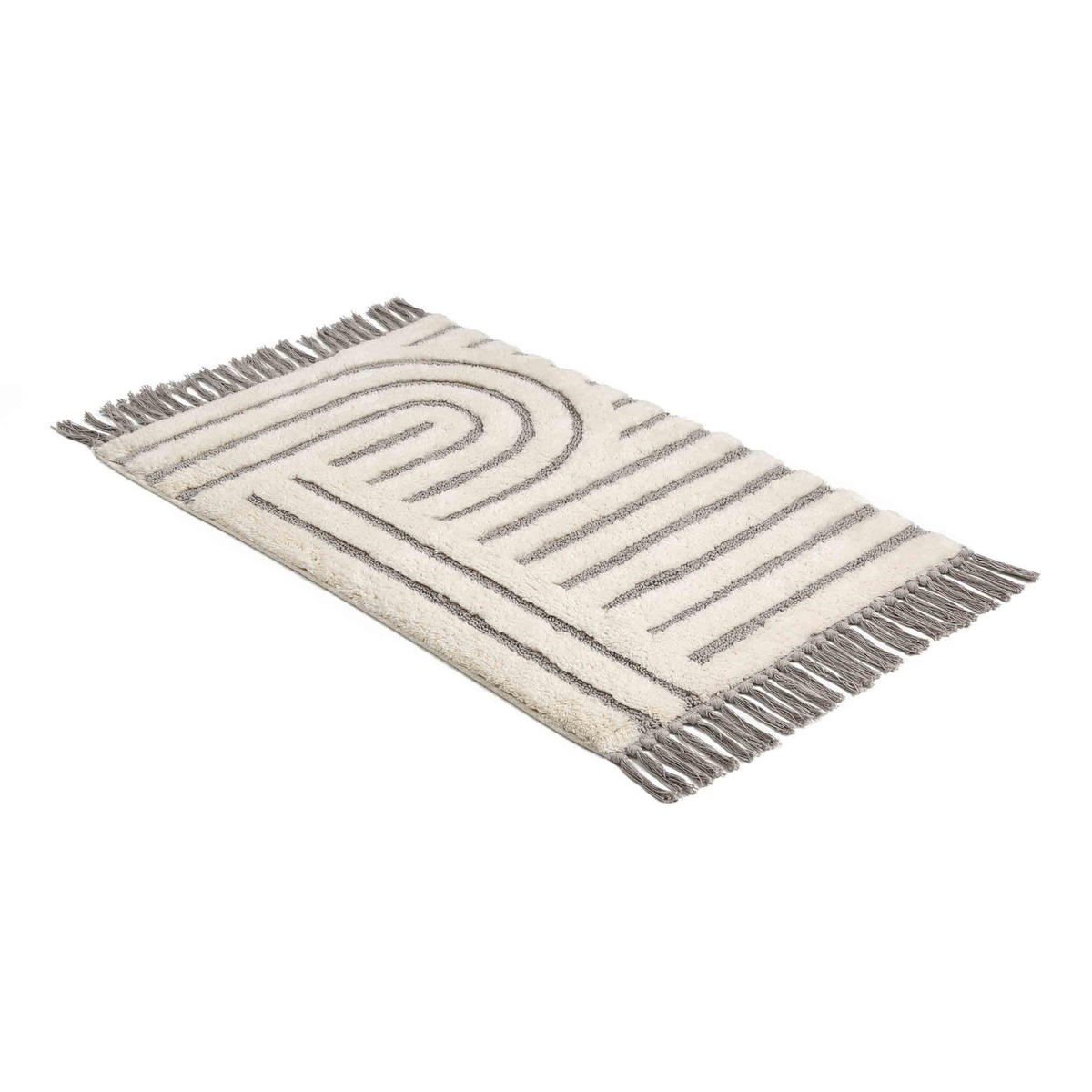 BADEMATTE BAHAMAS - Beige, Textil (67/110cm) - Schöner Wohnen