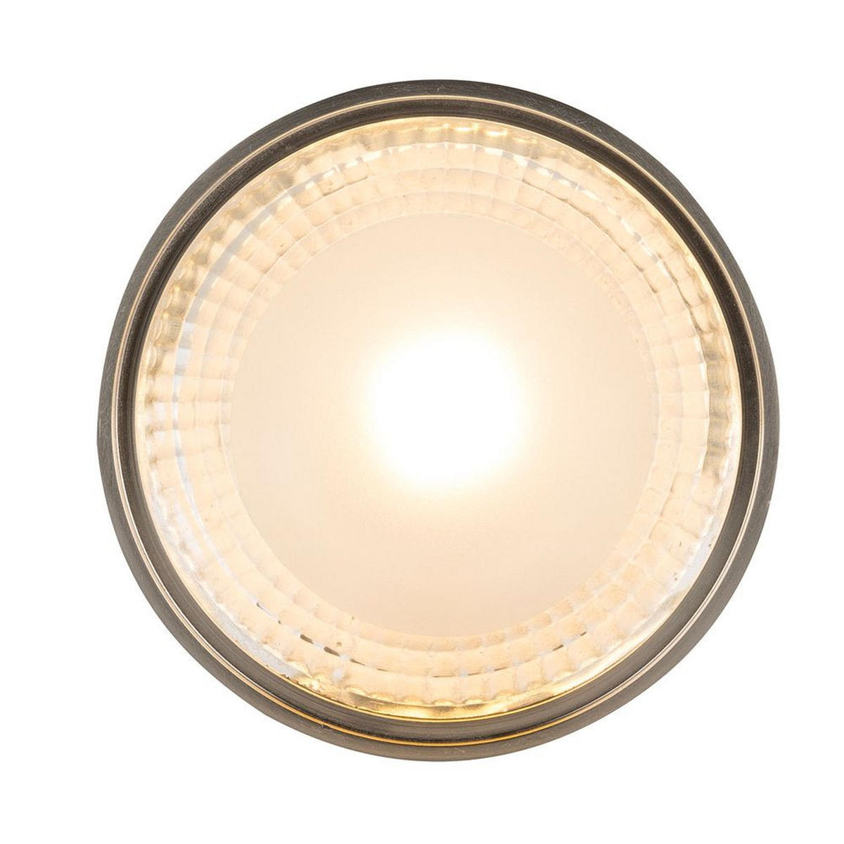 LED DECKENLEUCHTE SERENA Silber Metall Glas - Silberfarben, Metall (11.3/11.3/8cm)