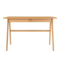 SCHREIBTISCH Edda, 120/65/75 cm in Naturfarben, Buchenholz - Buchefarben, Holz/Buchenholz (65/120/75.5cm) - Visby