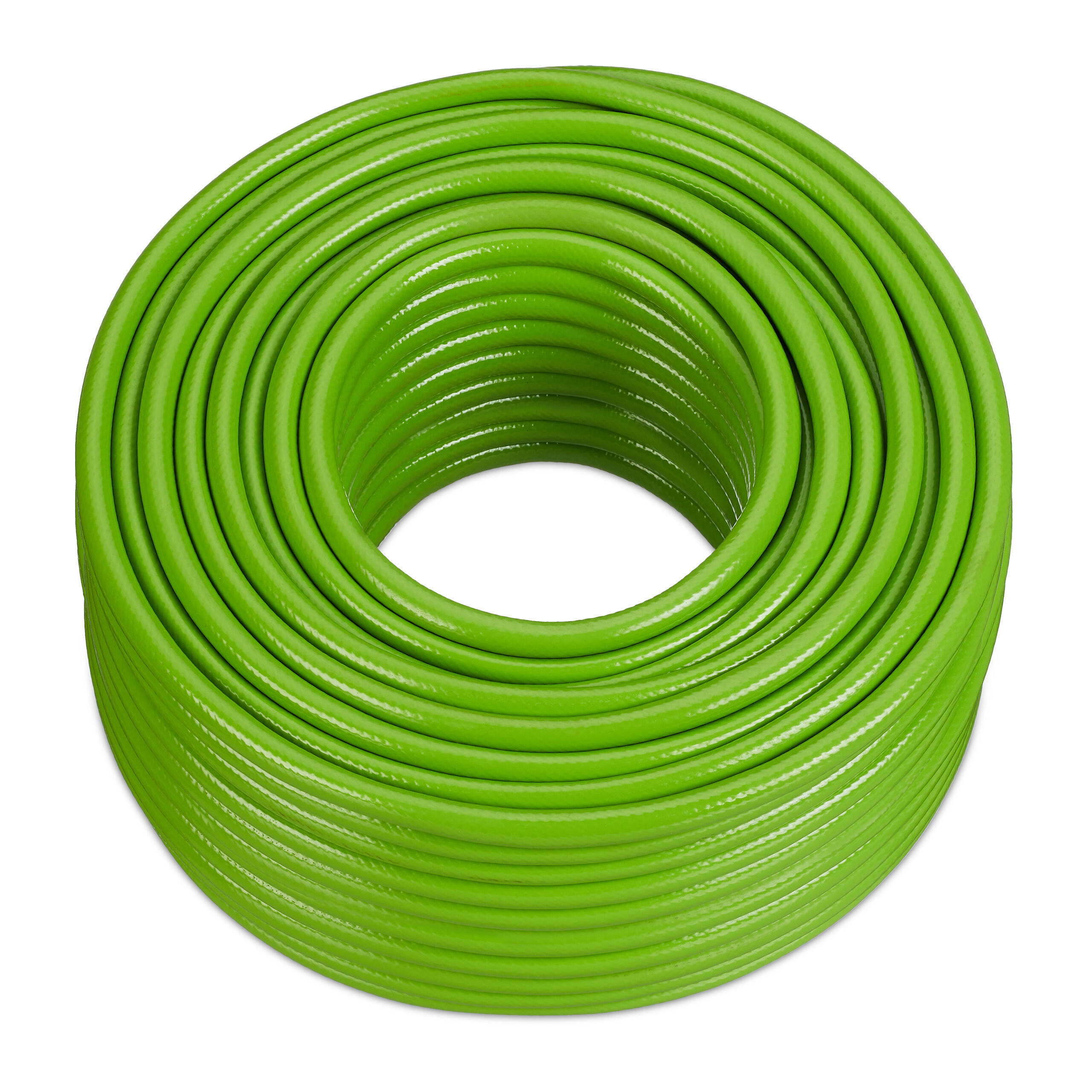 GARTENSCHLAUCH - Grün, Kunststoff (7000cm) - Relaxdays