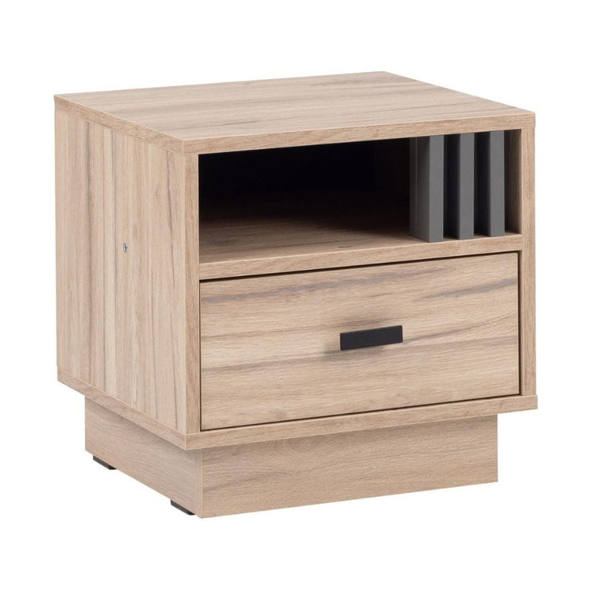 NACHTTISCH – 40 cm – ALLMO System – Sonoma Eiche - Sonoma Eiche, Holzwerkstoff (40/40/36cm) - hi-markt