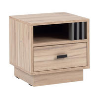NACHTTISCH – 40 cm – ALLMO System – Sonoma Eiche - Sonoma Eiche, Holzwerkstoff (40/40/36cm) - hi-markt