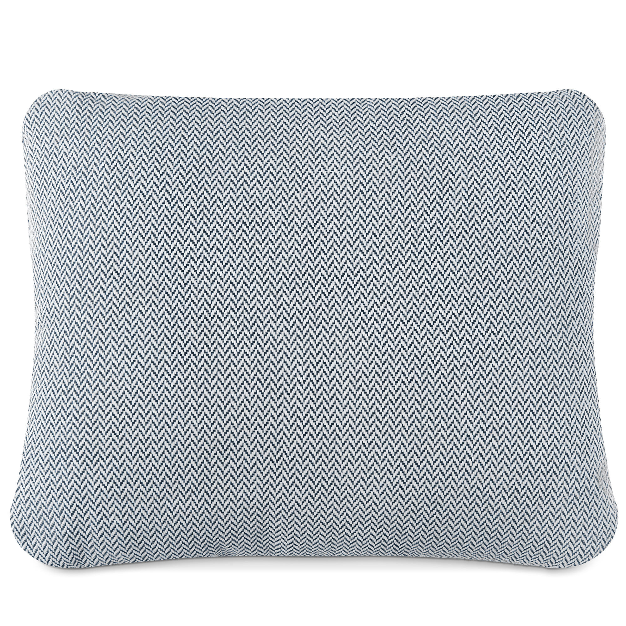 GARTENKISSEN RAMBE Dekokissen mit Füllung, 40x35 cm, Outdoorgeeignet, Marineblau - Blau/Weiß, Textil (40/35cm) - KONSIMO®