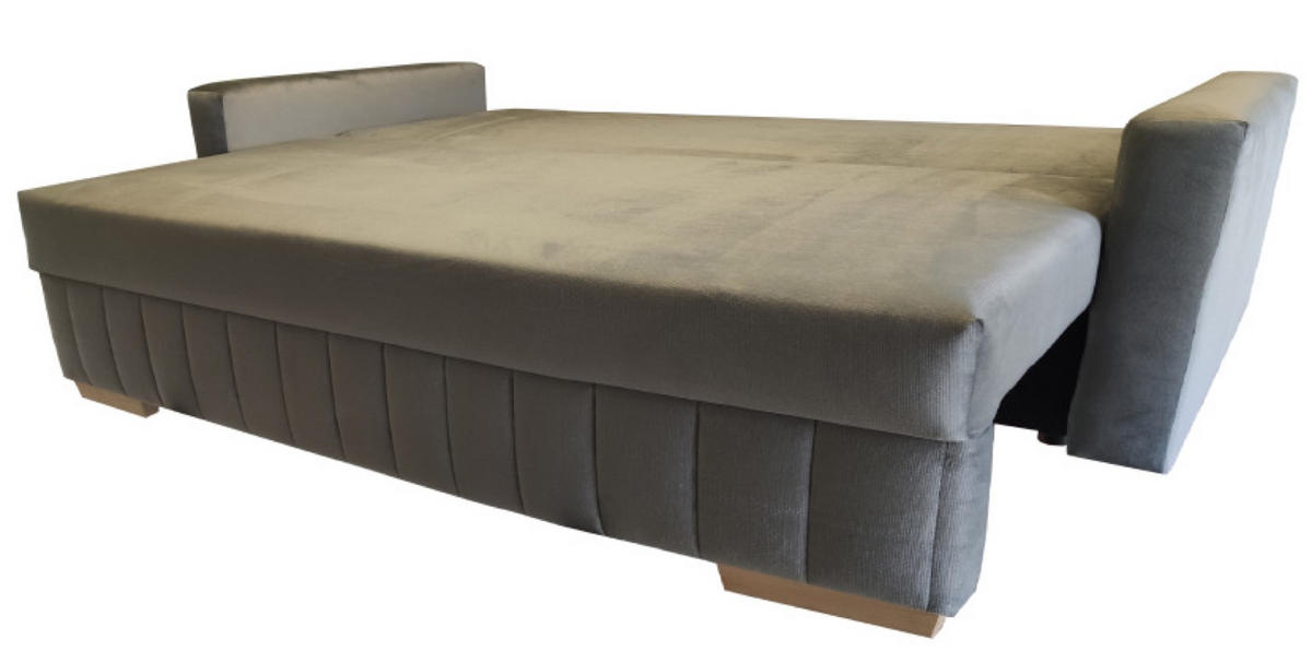 SOFA Grün Bella - Grün, Textil (217/92/85cm) - Sepro Meble