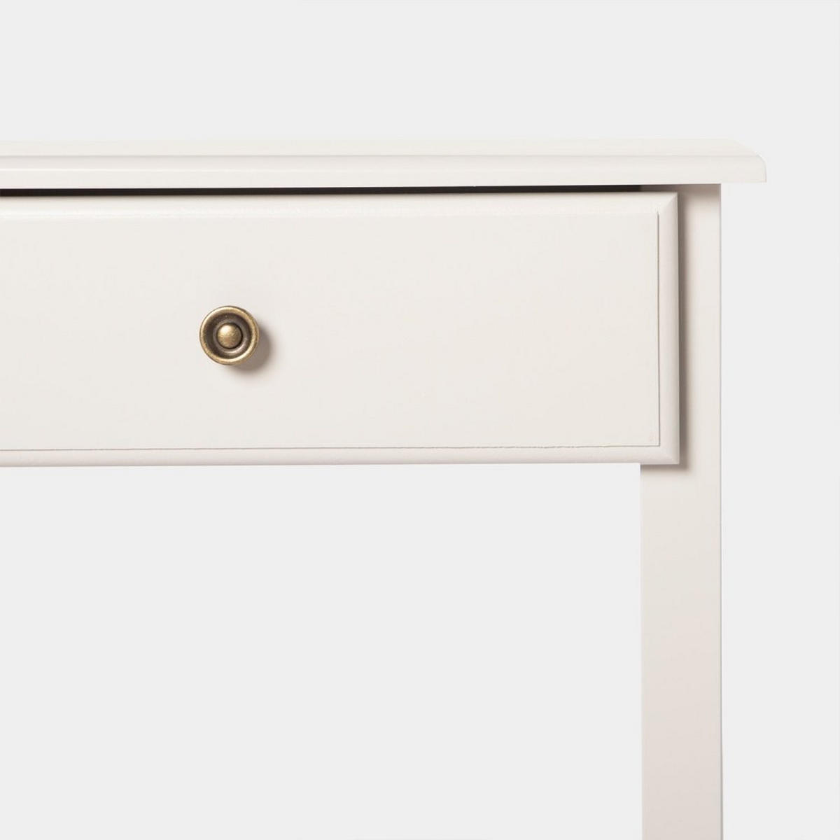 NACHTTISCH MIT 1 SCHUBLADE Ruan Grau 46 cm x 60 cm - Grau, Holzwerkstoff (46/60/35cm)