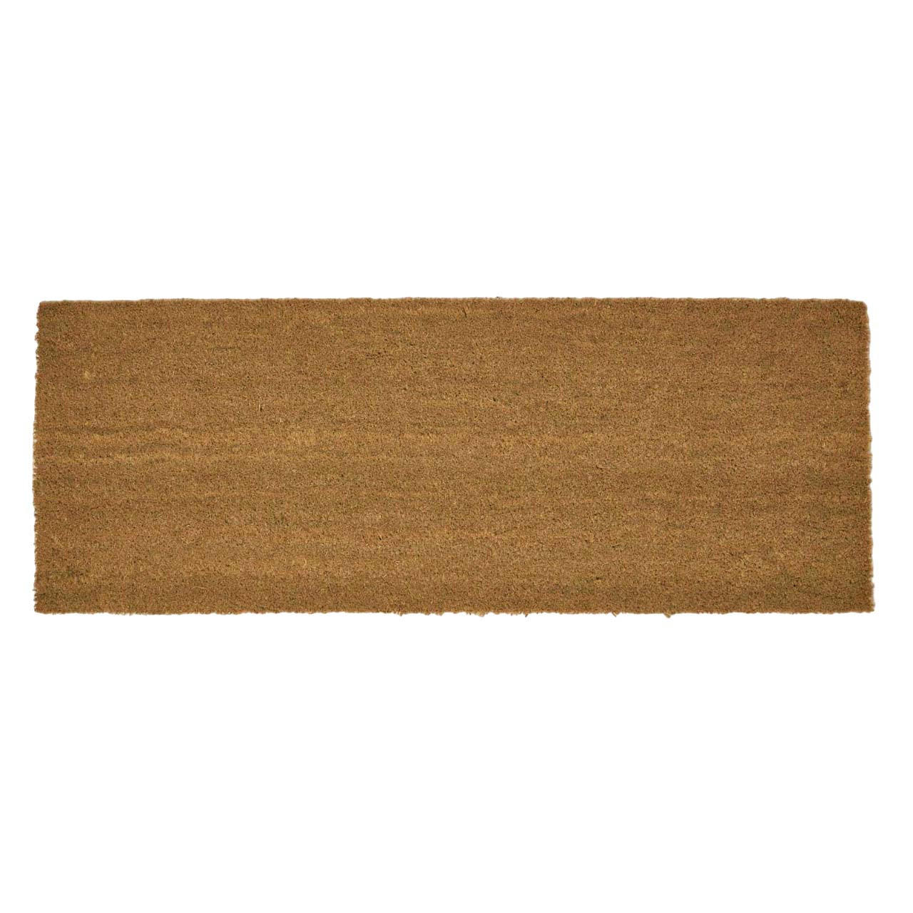 FUSSMATTE Kokos groß 45/120 cm - Naturfarben, Naturmaterialen (45/120cm) - Homescapes