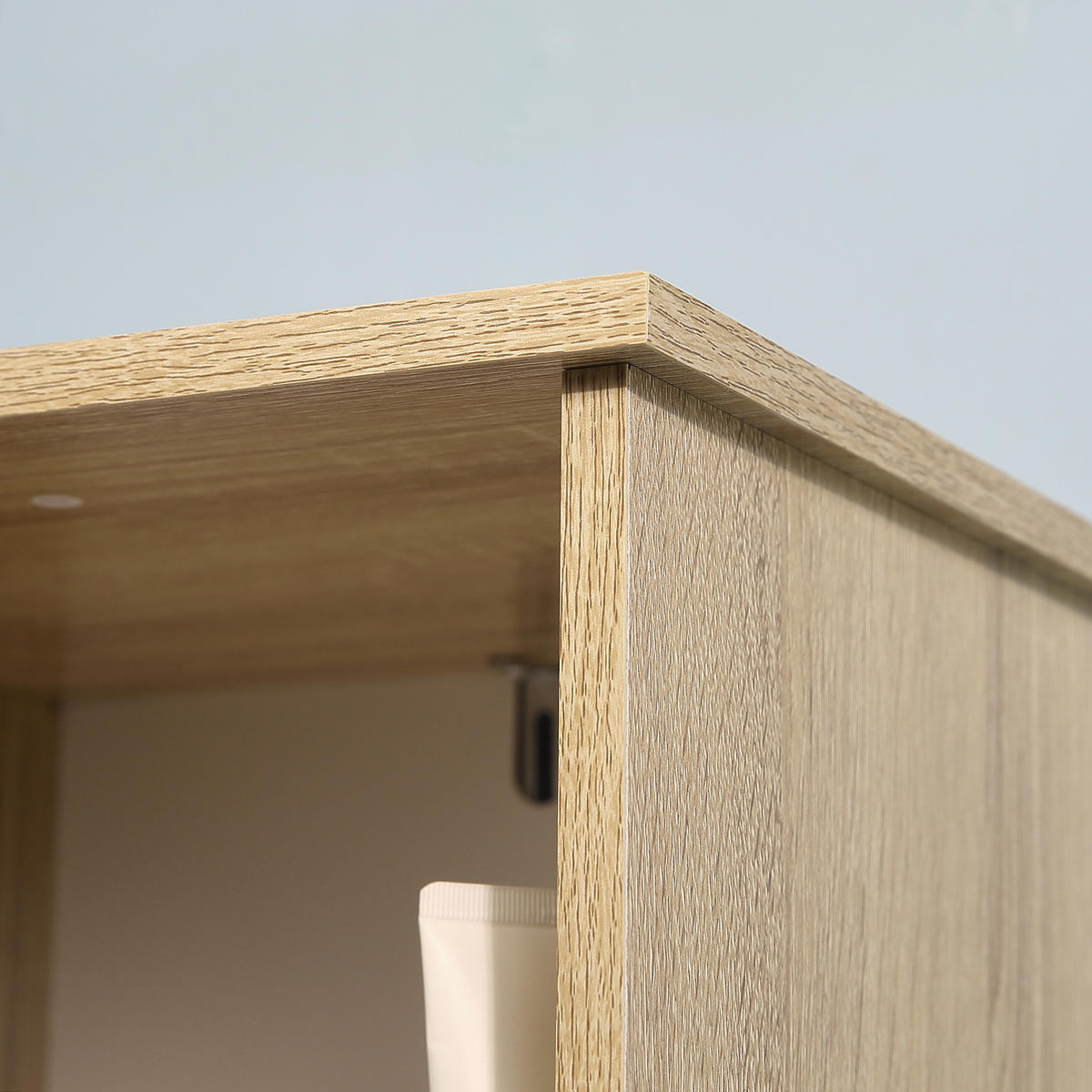 HOCHSCHRANK DE-12343 3 Nischen Eiche hell - Naturfarben, Holzwerkstoff (30/171.2/32.6cm) - ComfortXL