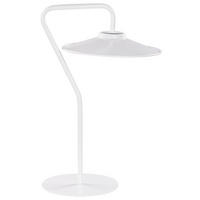 TISCHLEUCHTE Weiß Galetti - Weiß, Metall (22/30/41cm) - Beliani