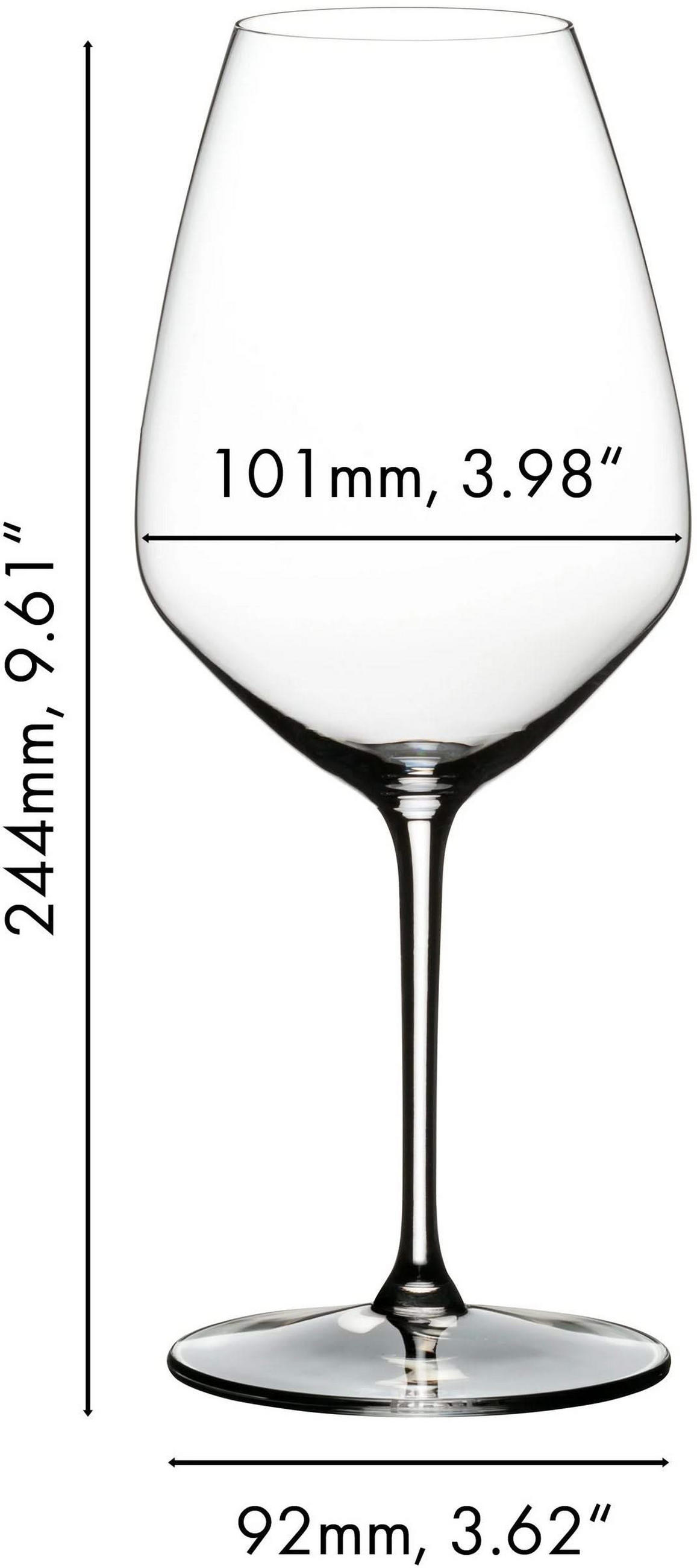 ROTWEINGLAS Rote Weingläser Extreme - Shiraz - 2 Stücke - Transparent, Glas (0.7L) - Riedel