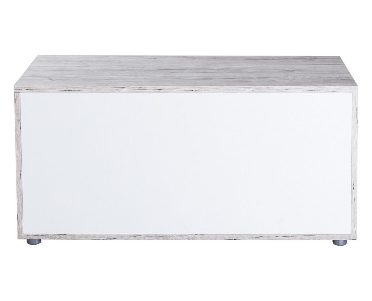 SPIELZEUGKISTE Bente - Eichefarben/Weiß, Holzwerkstoff (90/40cm) - arthur berndt