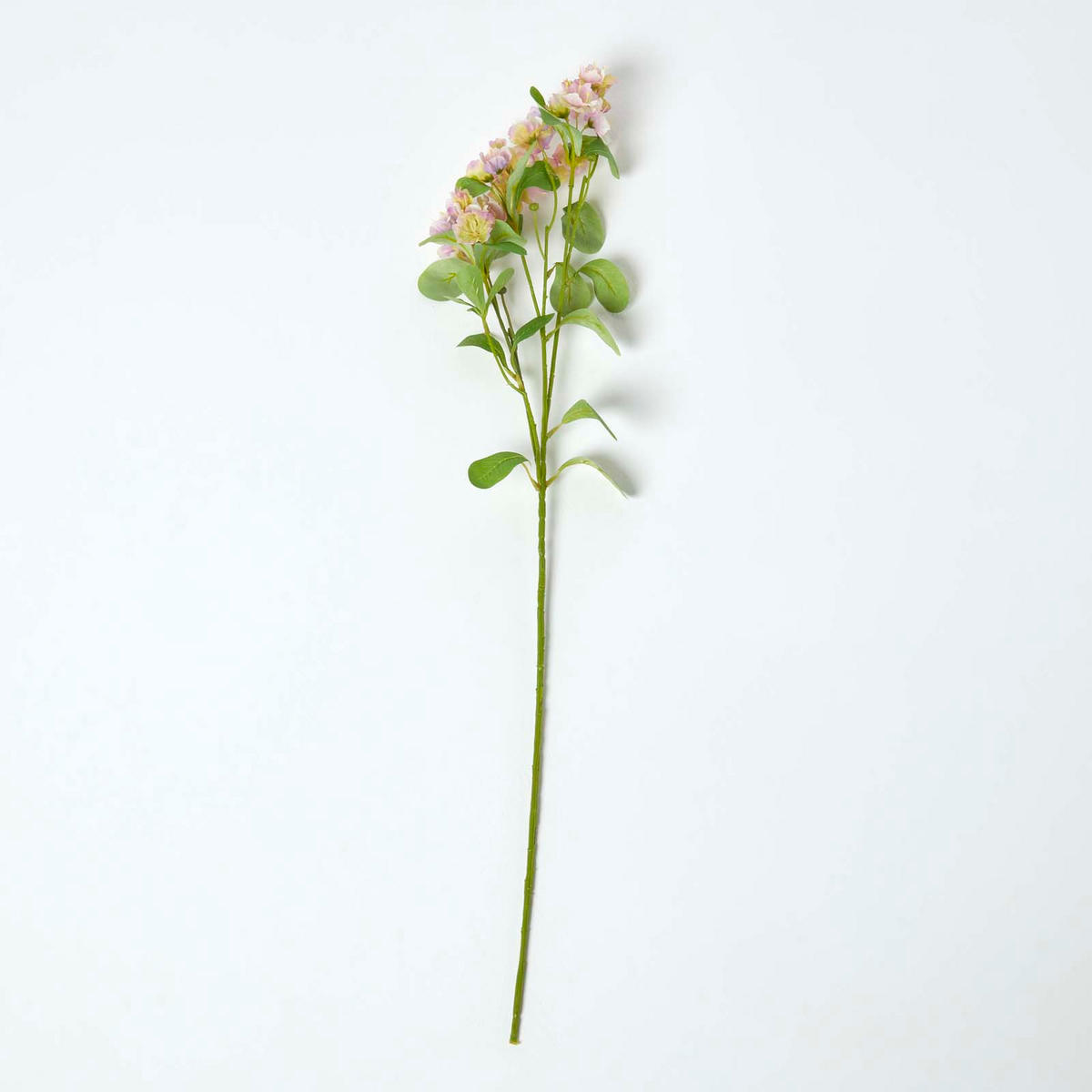 DEKOZWEIG mit Blüten rosa, 77 cm - Rosa, Kunststoff (77cm) - Homescapes