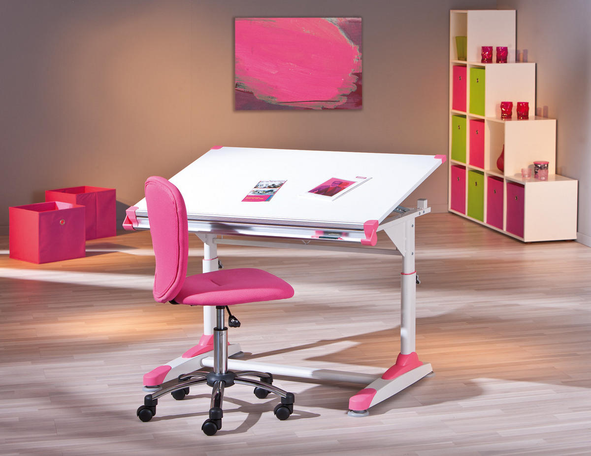 SCHREIBTISCH Weiß - Weiß, Holzwerkstoff (100/69/66cm) - ebuy24