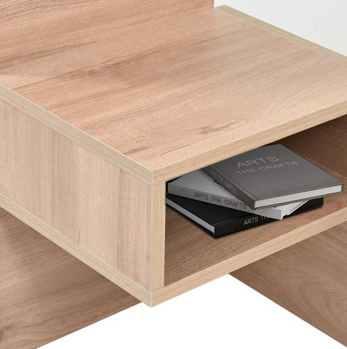 POLSTERBETT aus Massivholz und MDF 160x200 cm in Weiß mit USB & Leselicht - Weiß, Holzwerkstoff (160/200cm) - Modfu