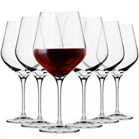 BURGUNDERGLÄSER, ROTWEINGLÄSER, 6er-Set, 900 ml - Transparent, Glas (0.9L) - Krosno Glass