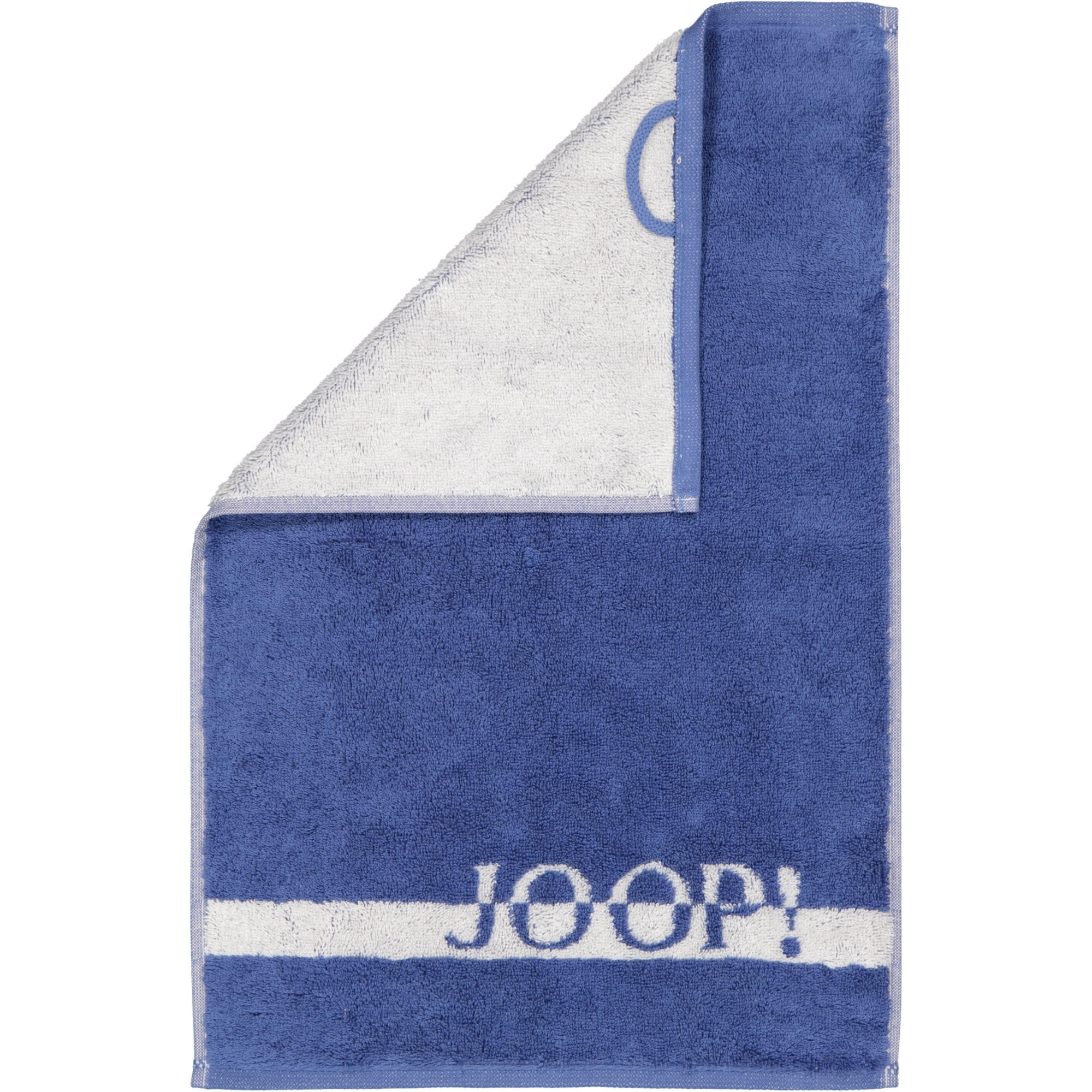 GÄSTETUCH SPLIT DOUBLEFACE 1712 OZEAN - 17 - Blau, Textil (30/50cm) - Joop!