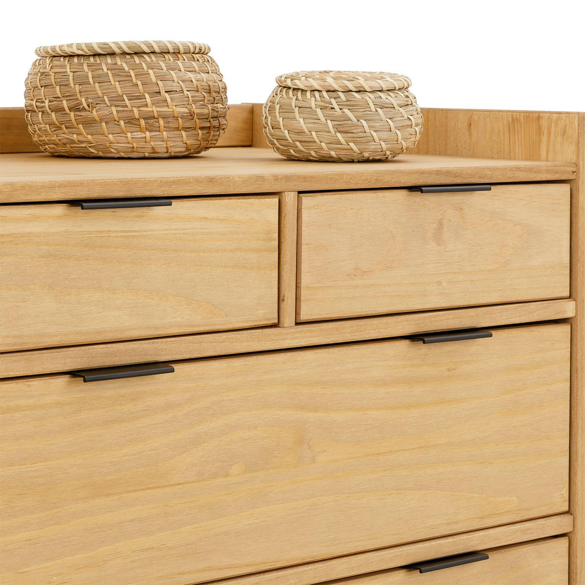 KOMMODE TEPERA - Braun, Holz (75/92/46cm) - IDIMEX