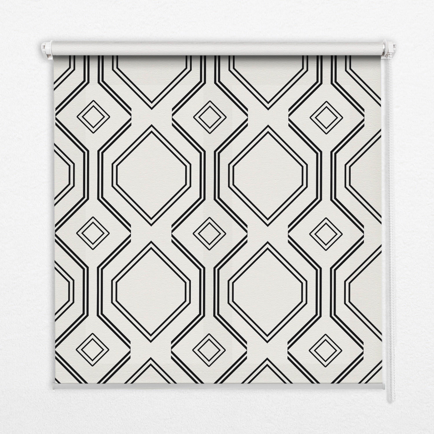 TULUP VNITŘNÍ roleta - okenní roleta - roleta - 140x140 cm - Iluze kosočtverce