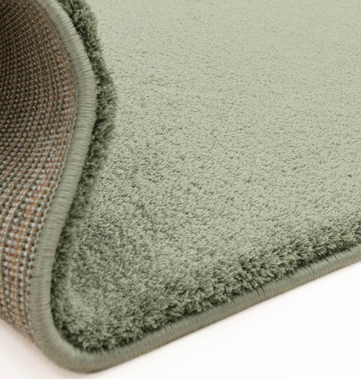 TEPPICH Wohn-/Schlafzimmer Langflor MOCO Grün 80x150 cm - Grün, Textil (80/150cm) - Novatrend