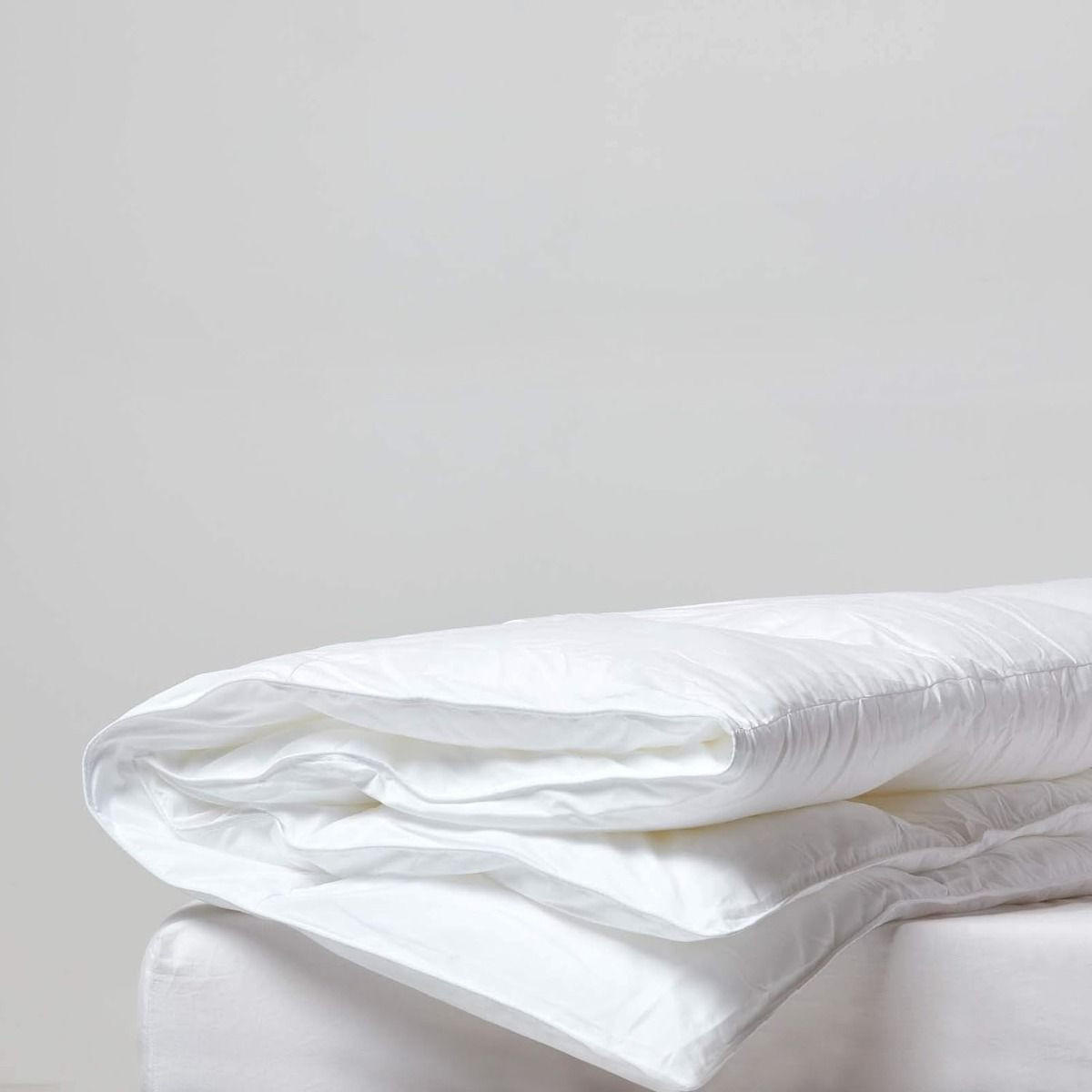 SOMMERDECKE Kinder 120/150 cm, Super-Mikrofaser - Weiß, Textil (120/150cm) - Homescapes